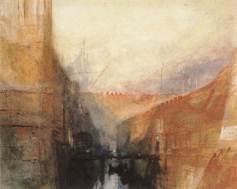 Joseph Mallord William Turner Factory France oil painting art